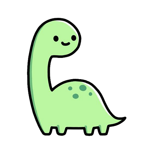 Baby Dino Premium Sticker – Crafties